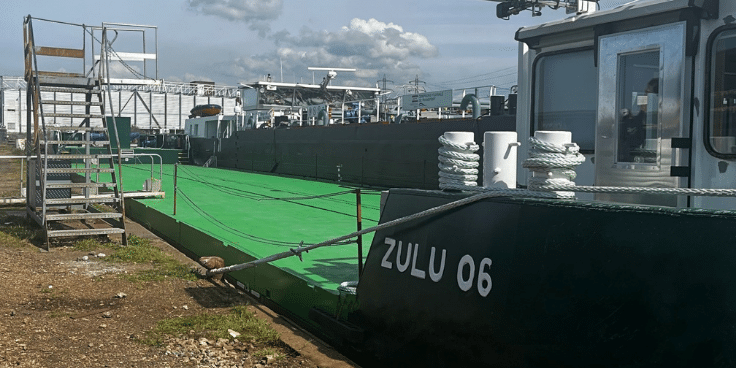 Première barge à l’hydrogène du monde